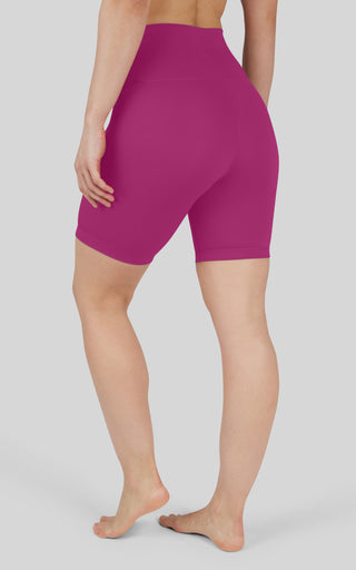 2 PK Lux Super Hi Rise 7" Classic Biker Short