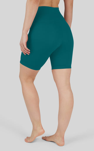 2 PK Lux Super Hi Rise 7" Classic Biker Short