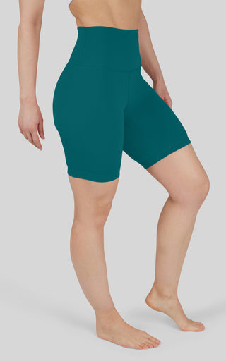 2 PK Lux Super Hi Rise 7" Classic Biker Short