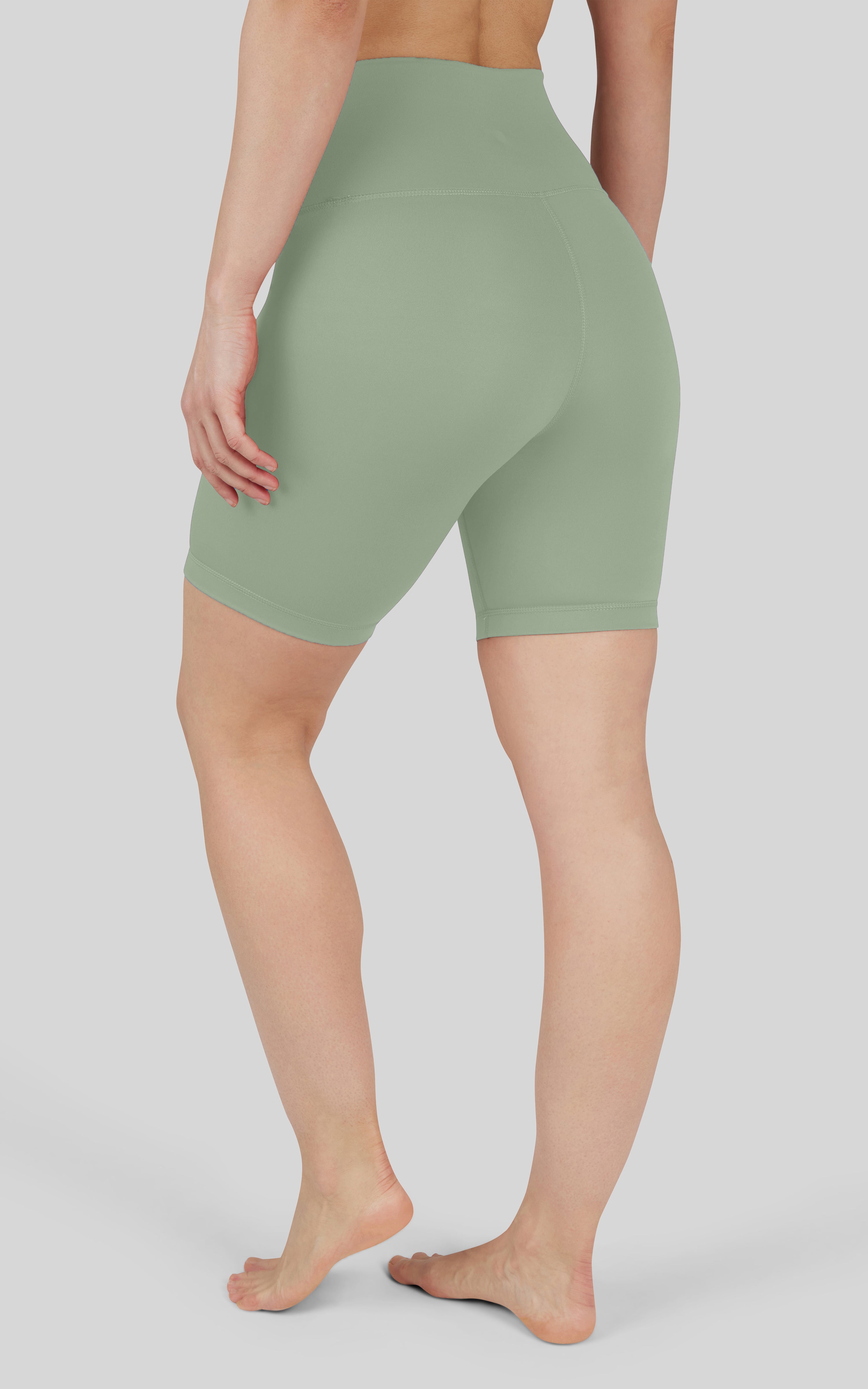 2 PK Lux Super Hi Rise 7" Classic Biker Short