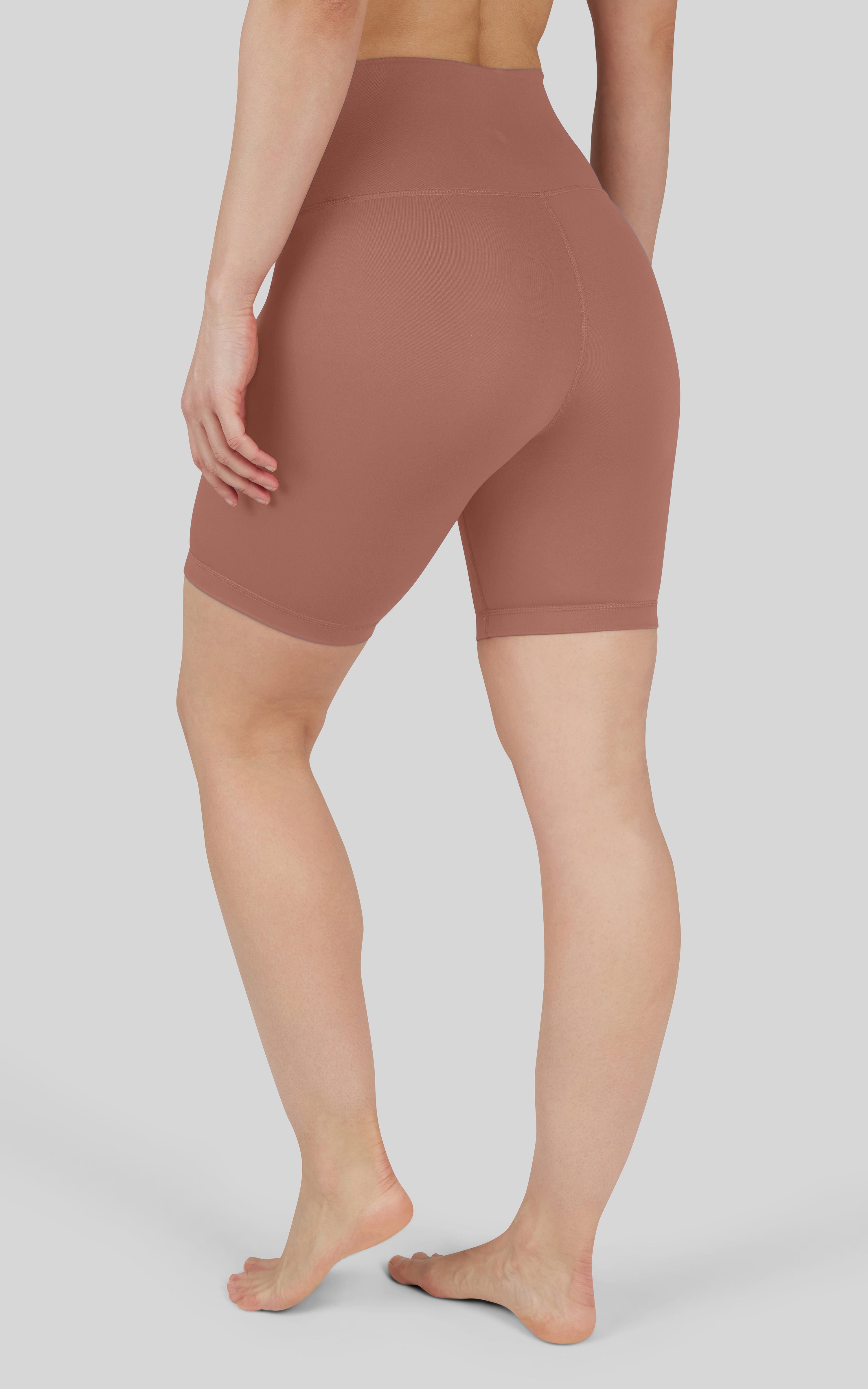 2 PK Lux Super Hi Rise 7" Classic Biker Short