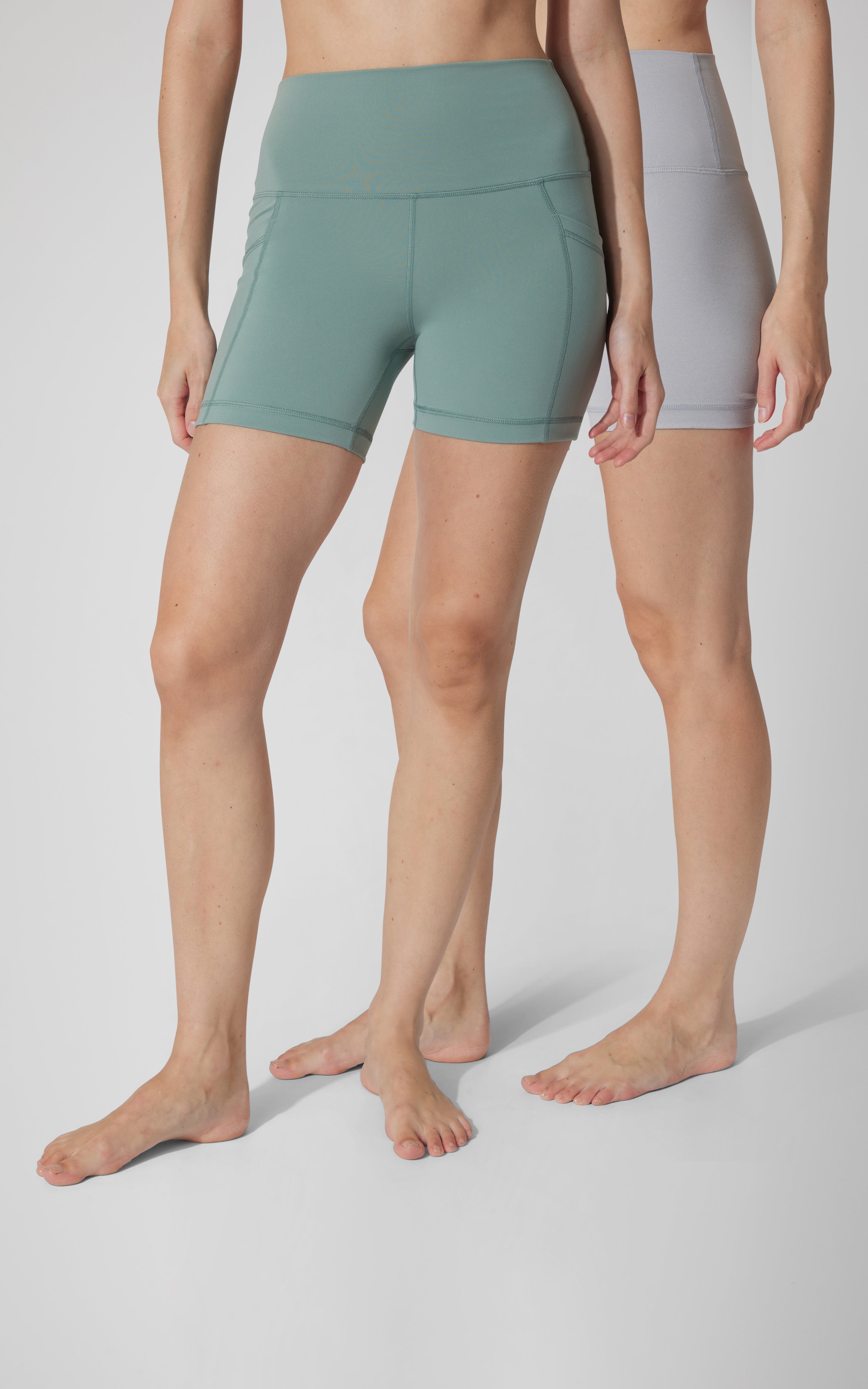 2 PK Lux Classic and Pocketed 5" Shorts