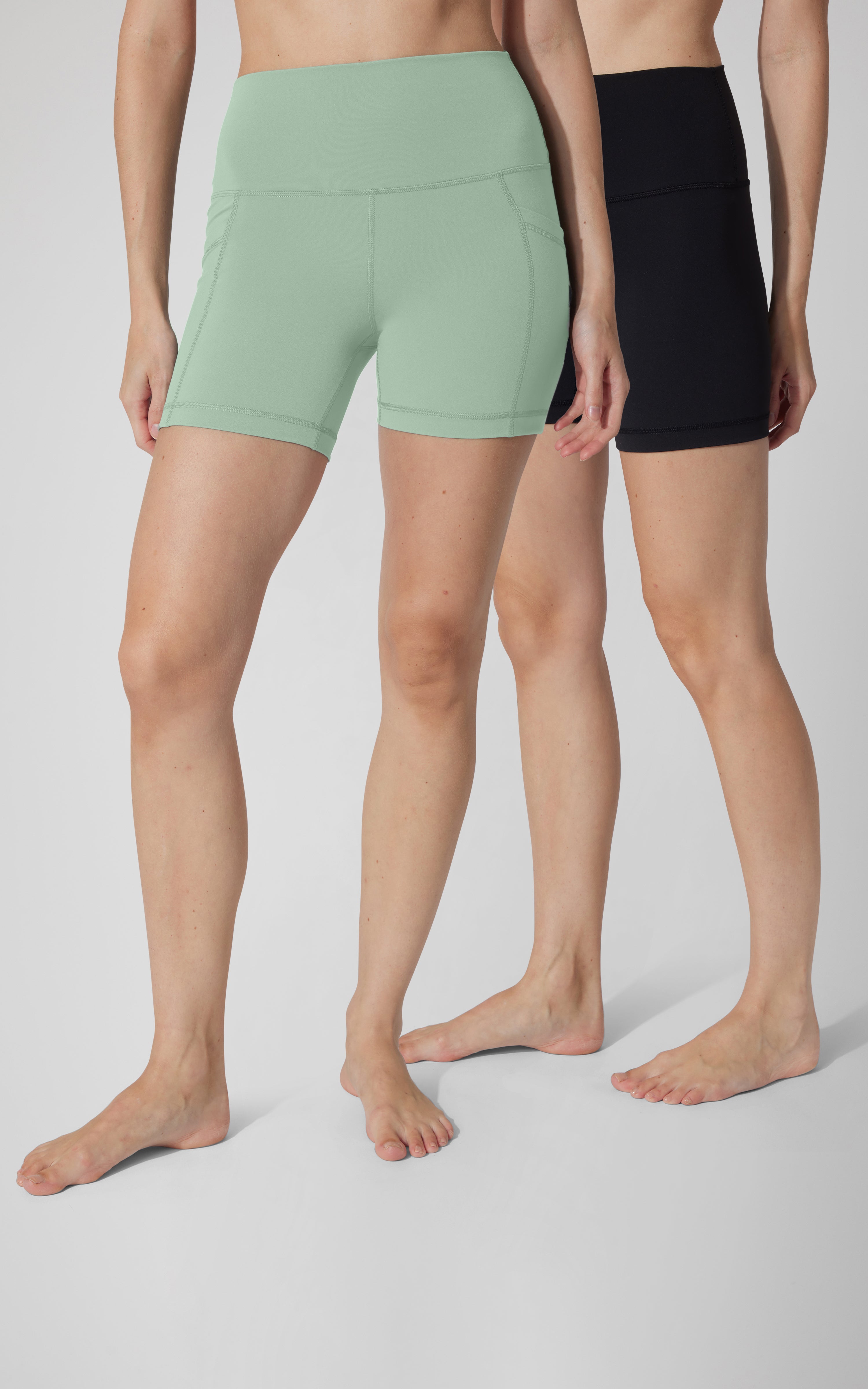 2 PK Lux Classic and Pocketed 5" Shorts
