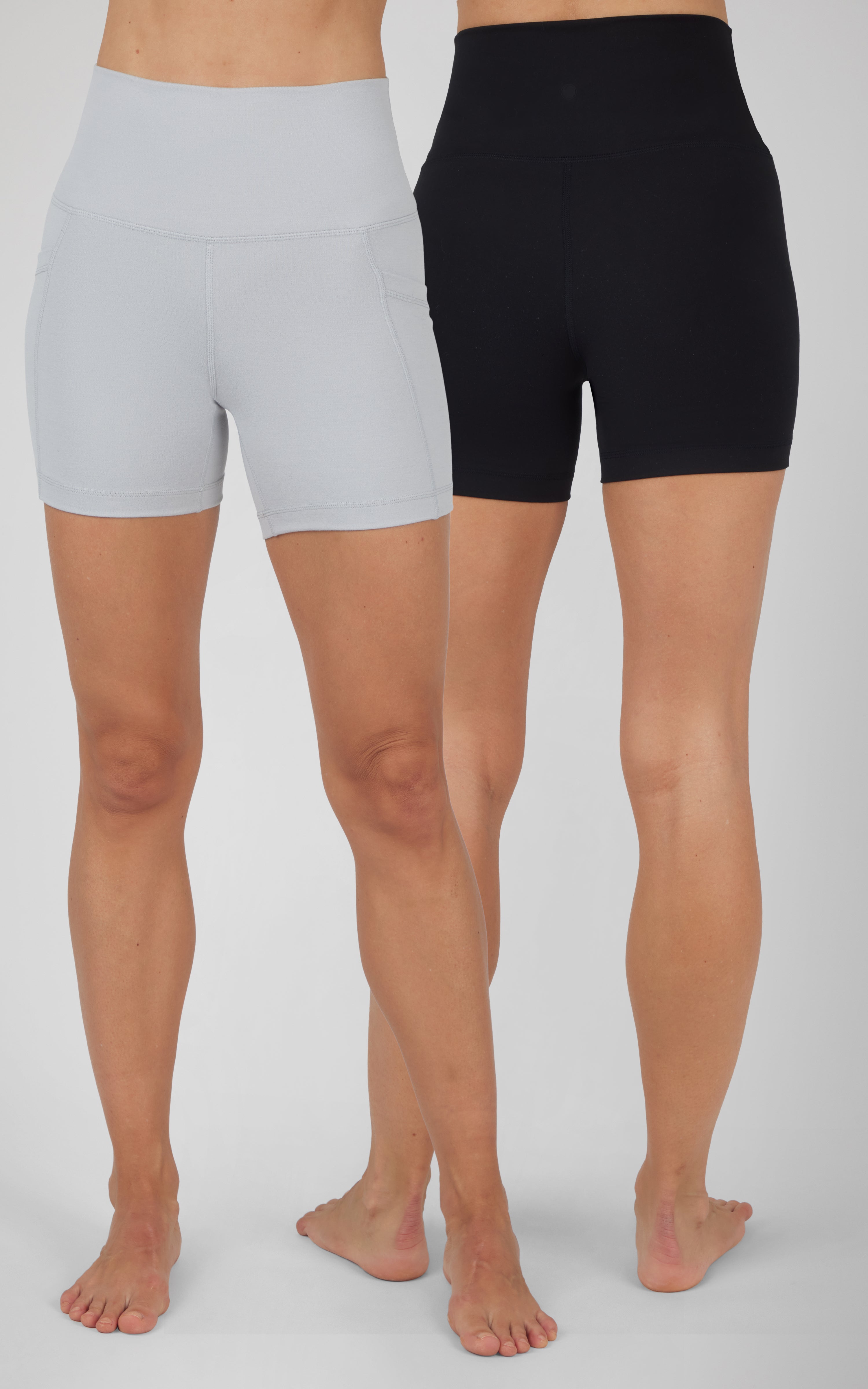 2 PK Lux Classic and Pocketed 5" Shorts