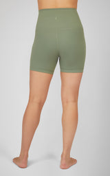 2 PK Lux 5" Super High Waist Bike Shorts - 90 Degree by Reflex