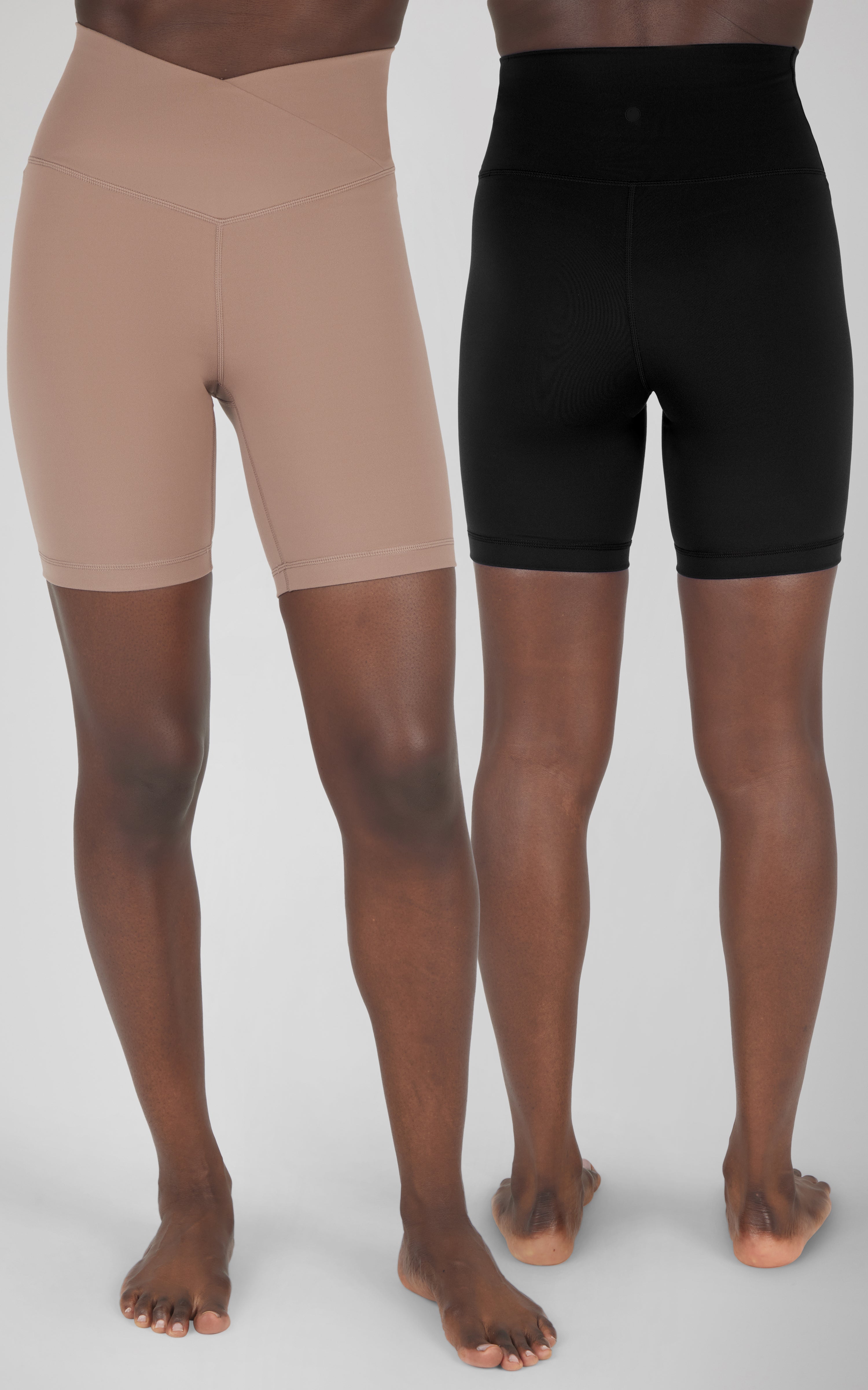 2 PK Lux 5" Super High Waist Bike Shorts