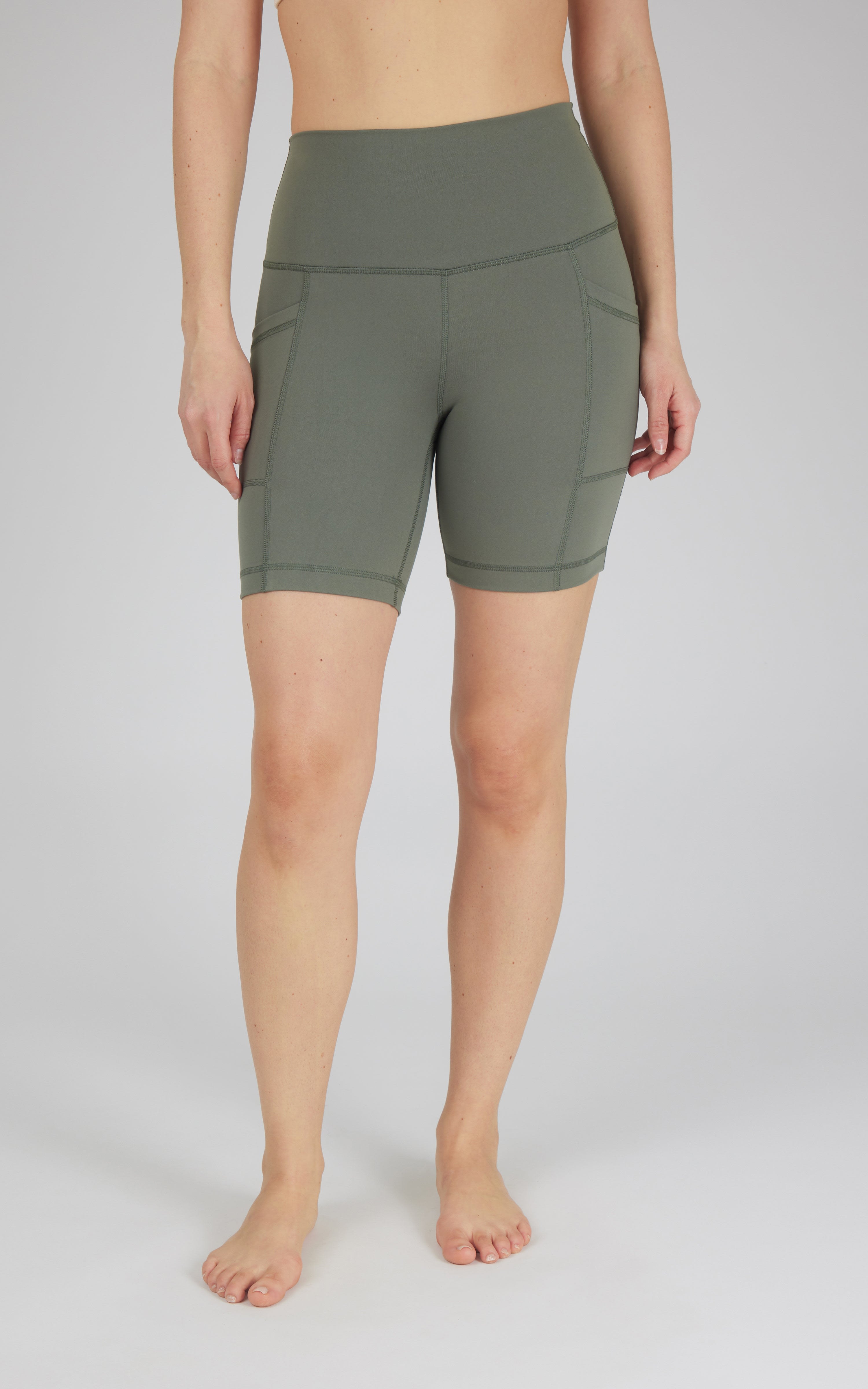 2 PK 7" Lux Basic and Side Pocket Shorts - 90 Degree by Reflex