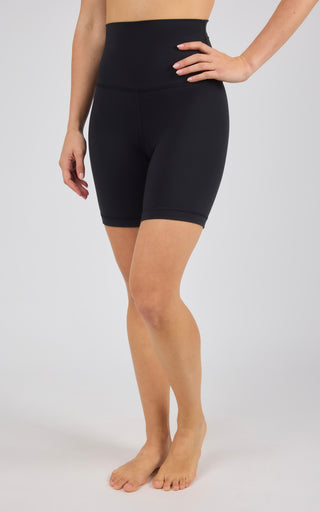 2 PK Lux 7" Super High Waist Bike Short - 90 Degree by Reflex