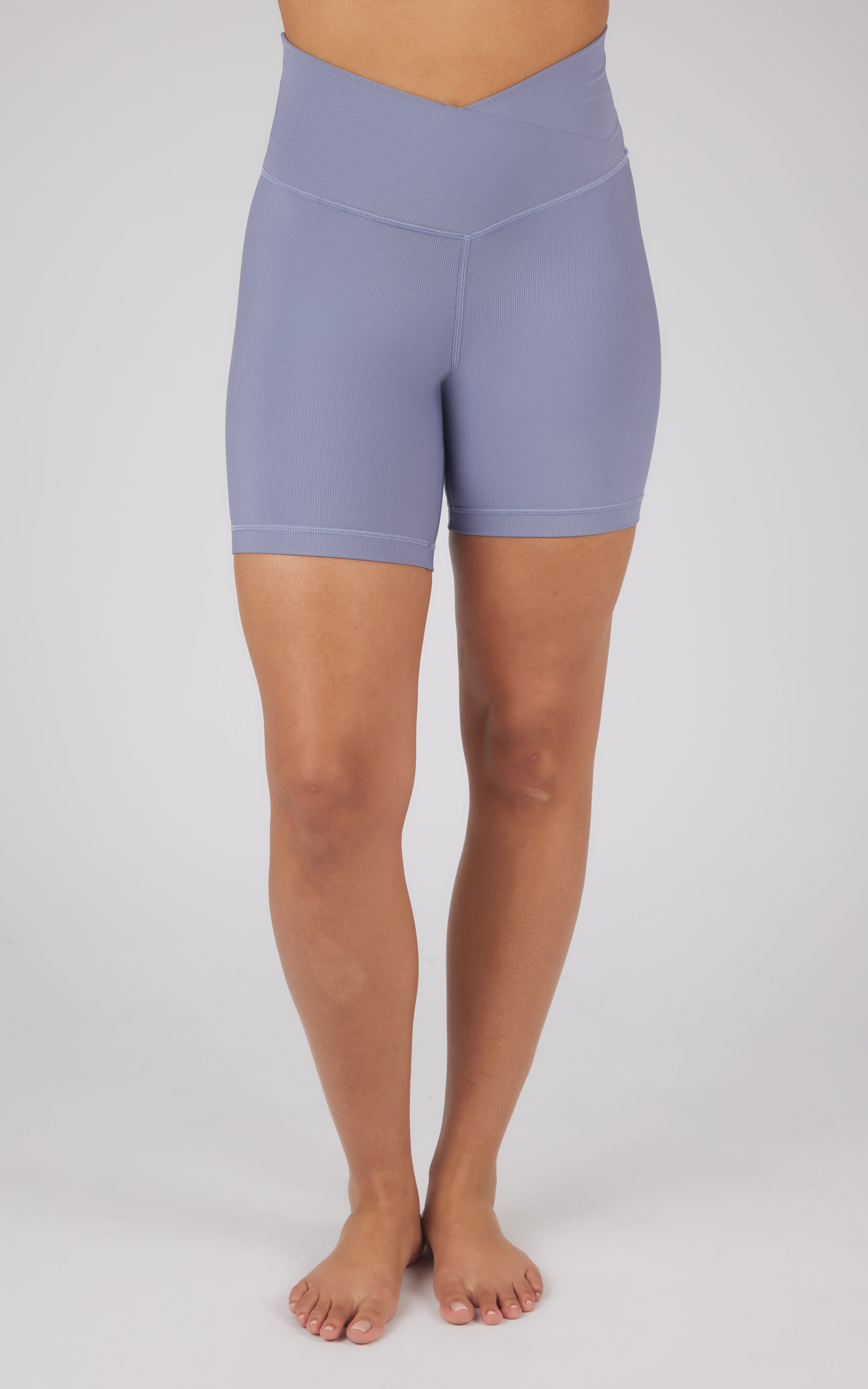 2 PK Ribbed 7" Shorts - 90 Degree by Reflex
