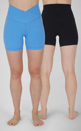 2 PK Lux 5" Crossover and Classic Bike Short - Beat the Streets - 90 Degree by Reflex