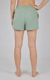 Lux Crossover Waistband 4" Side Pocket Short - 90 Degree by Reflex