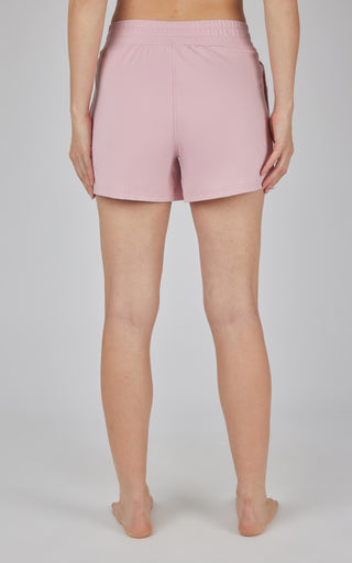 Lux Crossover Waistband 4" Side Pocket Short