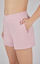 Lux Crossover Waistband 4" Side Pocket Short - 90 Degree by Reflex