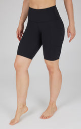 Tribeca High Waist 9" Short with Side Pockets - 90 Degree by Reflex
