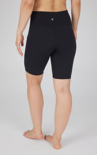 Tribeca High Waist 9" Short with Side Pockets