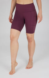 Tribeca High Waist 9" Short with Side Pockets - 90 Degree by Reflex
