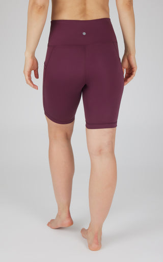 Tribeca High Waist 9" Short with Side Pockets