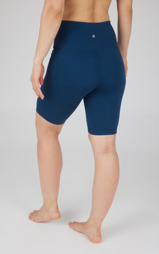 Tribeca High Waist 9" Short with Side Pockets