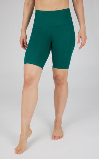 Tribeca High Waist 9" Short with Side Pockets