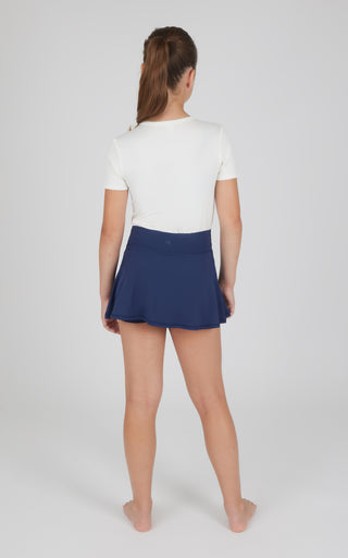 Girls 2 PK Crossover Waist Skort