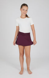Girls 2 PK Crossover Waist Skort