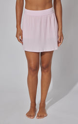 2 PK Jersey Charming Pleated Skort