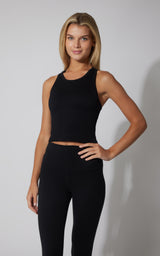 2 PK Racerback Tank with Built in  Bra - 90 Degree by Reflex