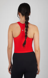 Ribbed Tank  with Padded Bra - 90 Degree by Reflex