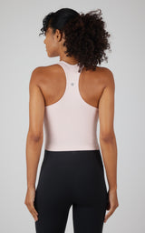 Ribbed Tank  with Padded Bra - 90 Degree by Reflex