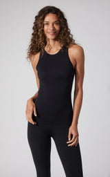 3 PK Seamless Ribbed Tricolor Tank - 90 Degree by Reflex