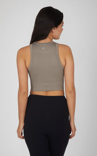 3 PK Seamless Ribbed Tricolor Tank