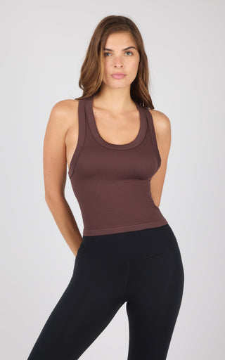 3 PK Ribbed Racerback Tank