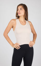 3 PK Ribbed Racerback Tank