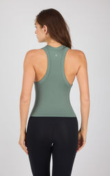 3 PK Ribbed Racerback Tank