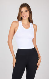 3 PK Ribbed Racerback Tank