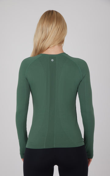 Seamless  Long Sleeve Active Shirt