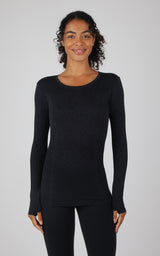Lurex Seamless Long Sleeve Performance Shirt - 90 Degree by Reflex