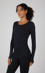 Lurex Seamless Long Sleeve Performance Shirt - 90 Degree by Reflex