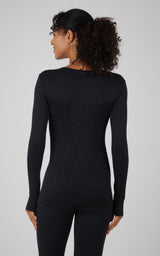 Lurex Seamless Long Sleeve Performance Shirt - 90 Degree by Reflex