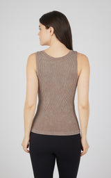 2 PK Stonewash Ribbed Seamless Tank - 90 Degree by Reflex