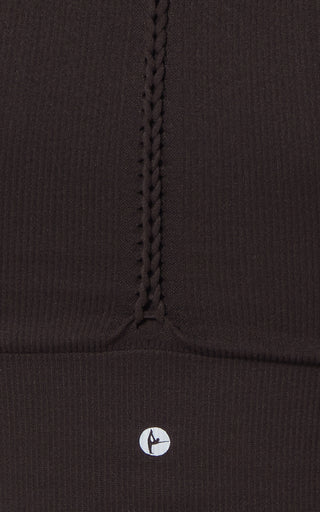 2 PK Ribbed Seamless V-Neck Cropped Tank Top