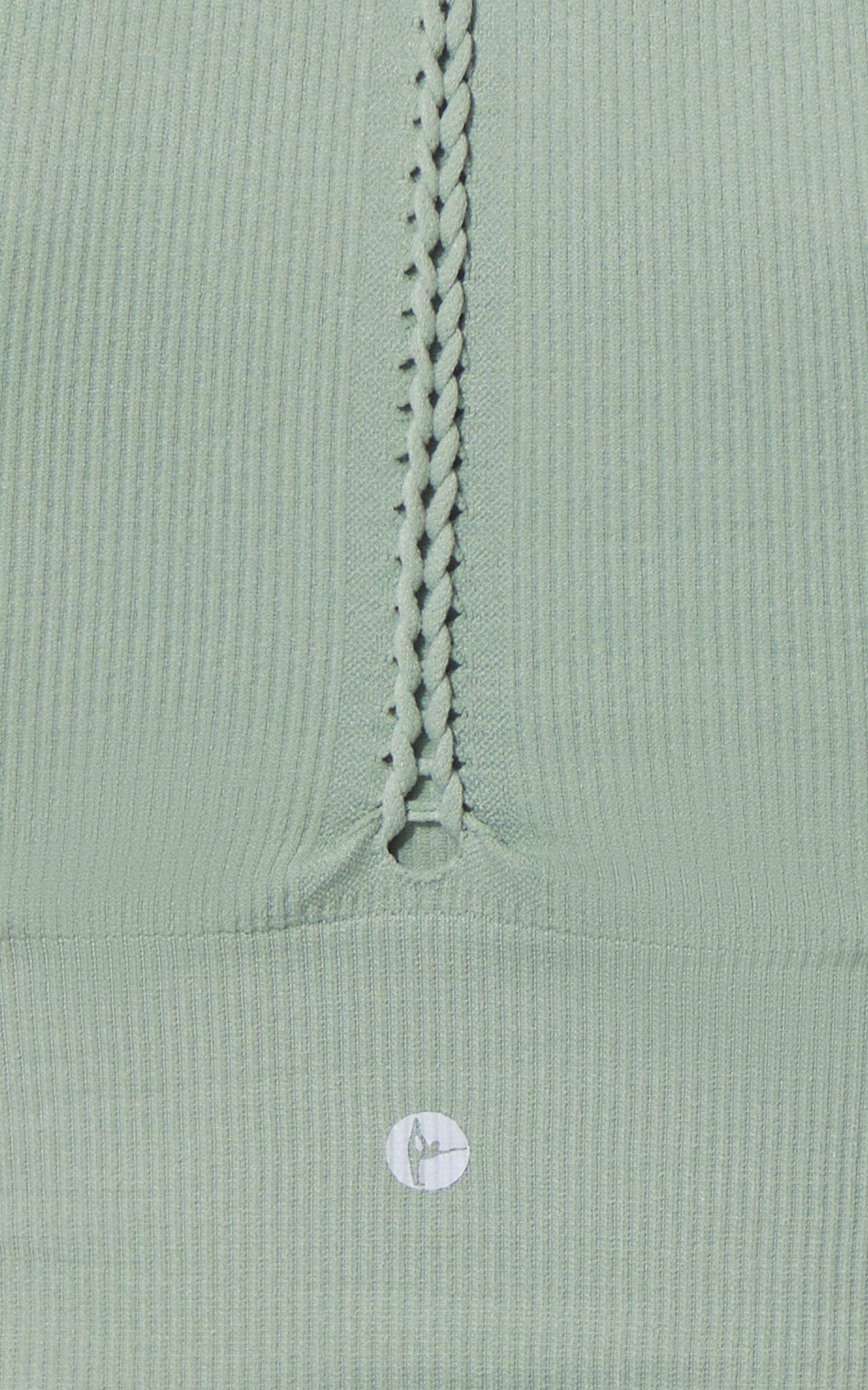 2 PK Ribbed Seamless V-Neck Cropped Tank Top