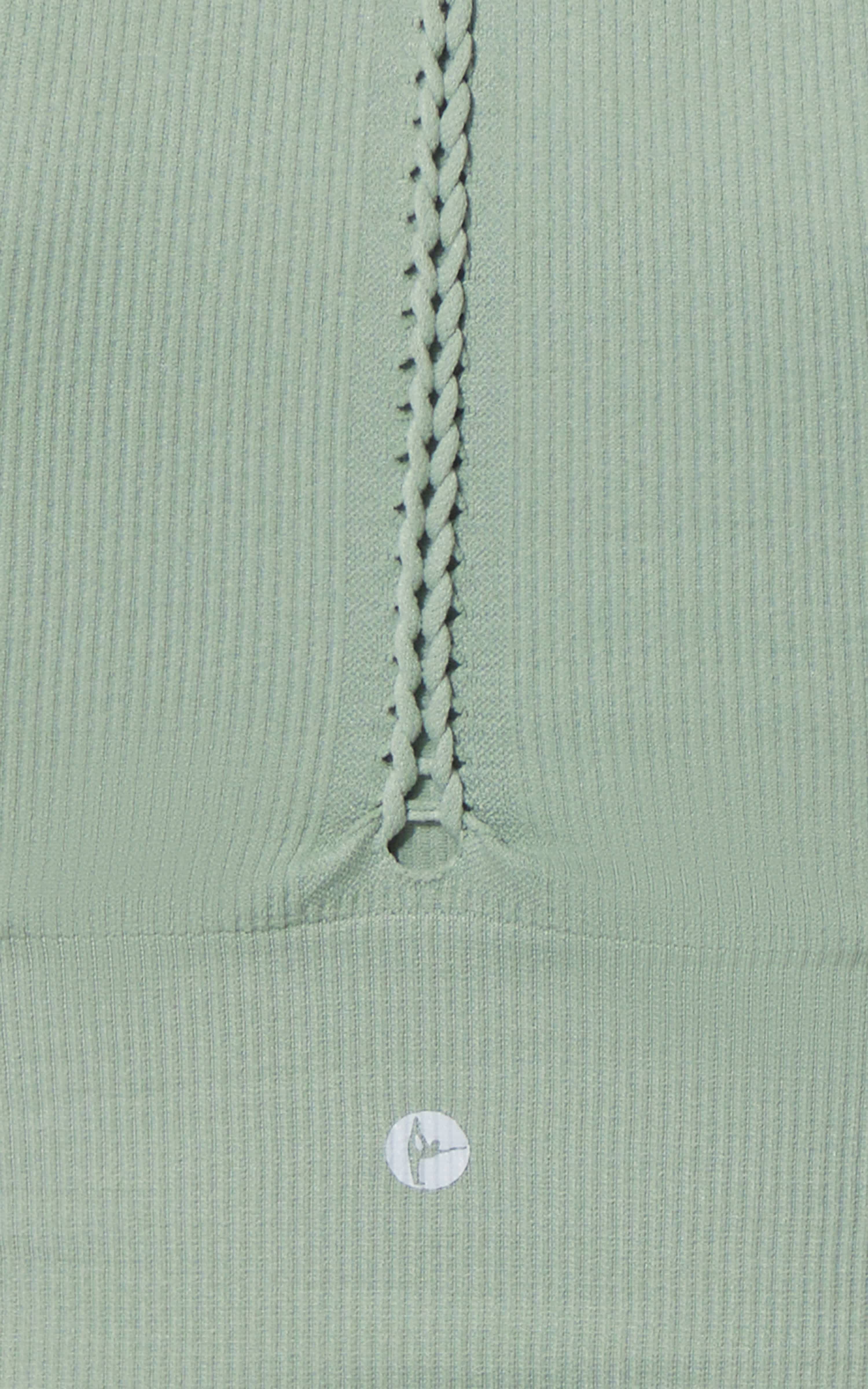 2 PK Ribbed Seamless V-Neck Cropped Tank Top