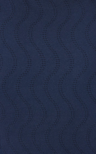 Seamless Crew Neck Patterned Short Sleeve Top