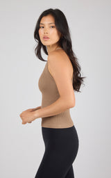 2 Pack Seamless Rib Illume Tank with Strappy Back with Bra Cups - 90 Degree by Reflex