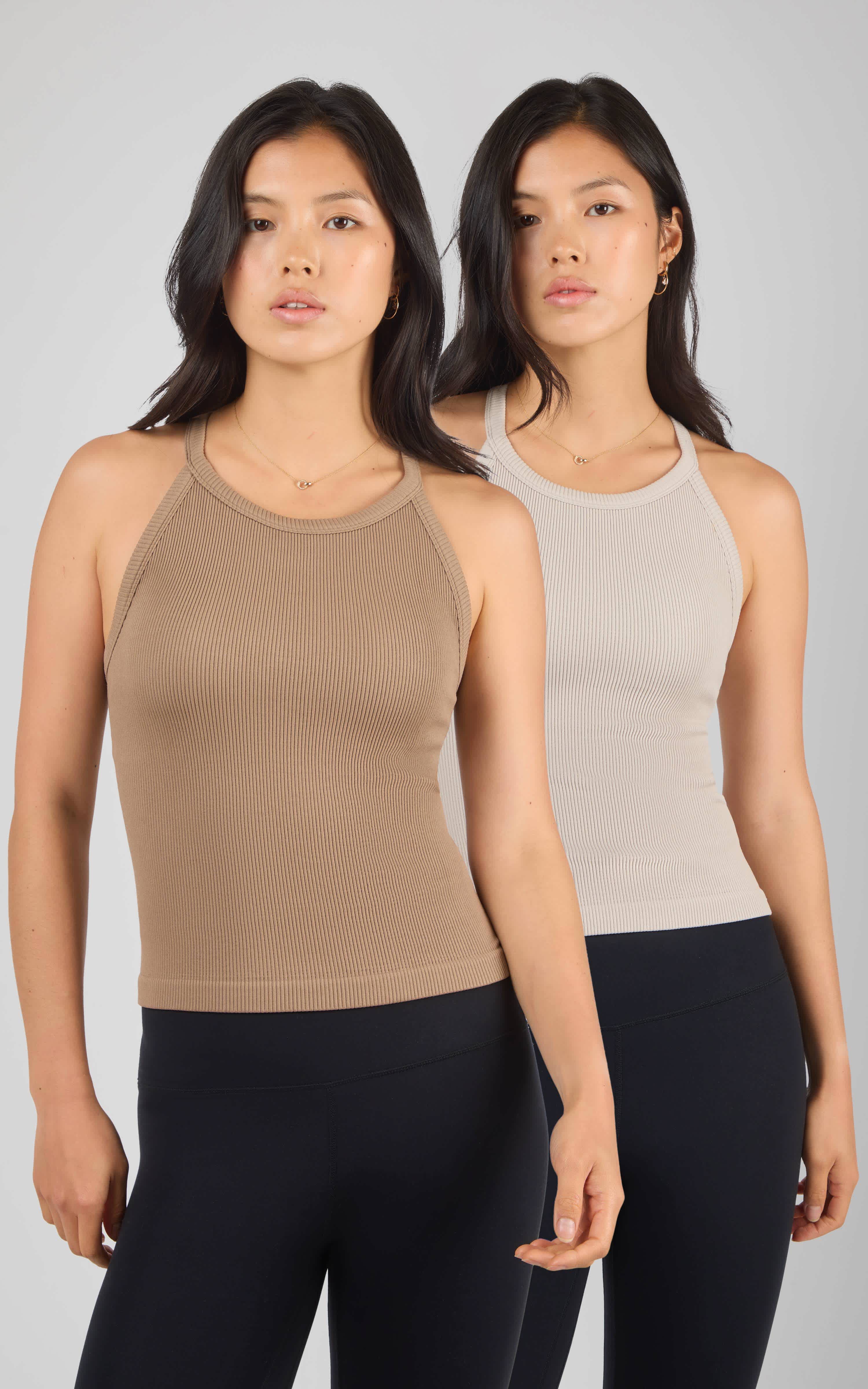 Seamless Rib Illume Tank 2 PK - 90 Degree by Reflex