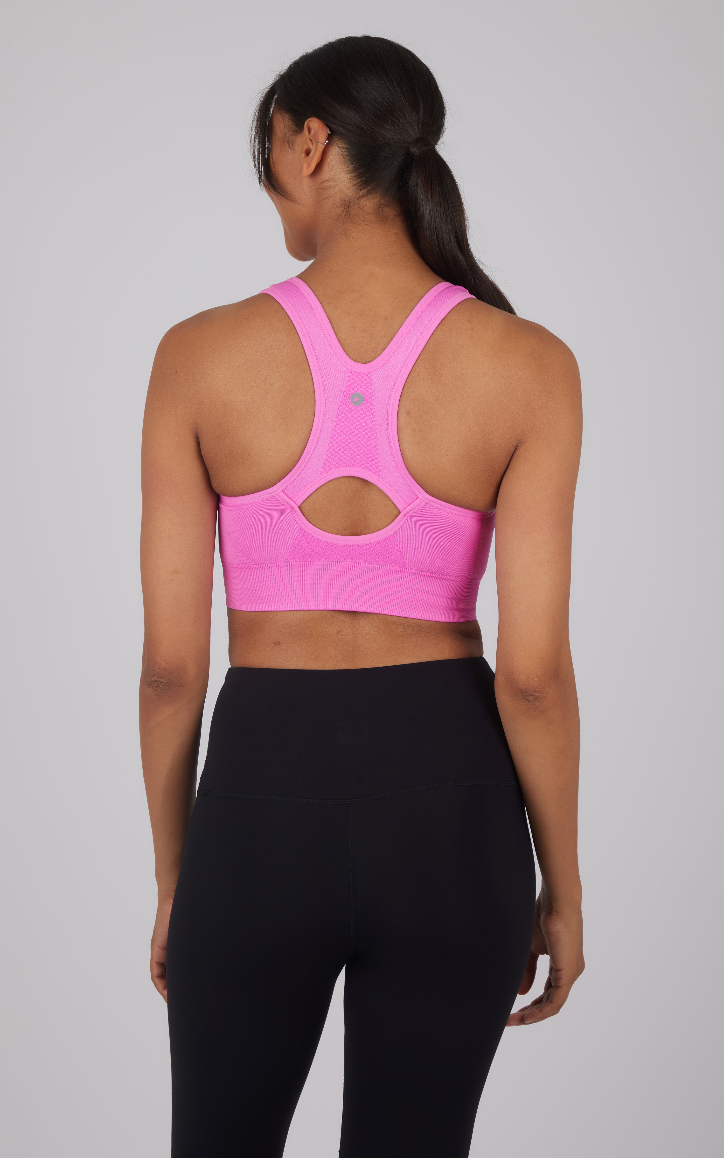 2 PK Full Zip Seamless Bra