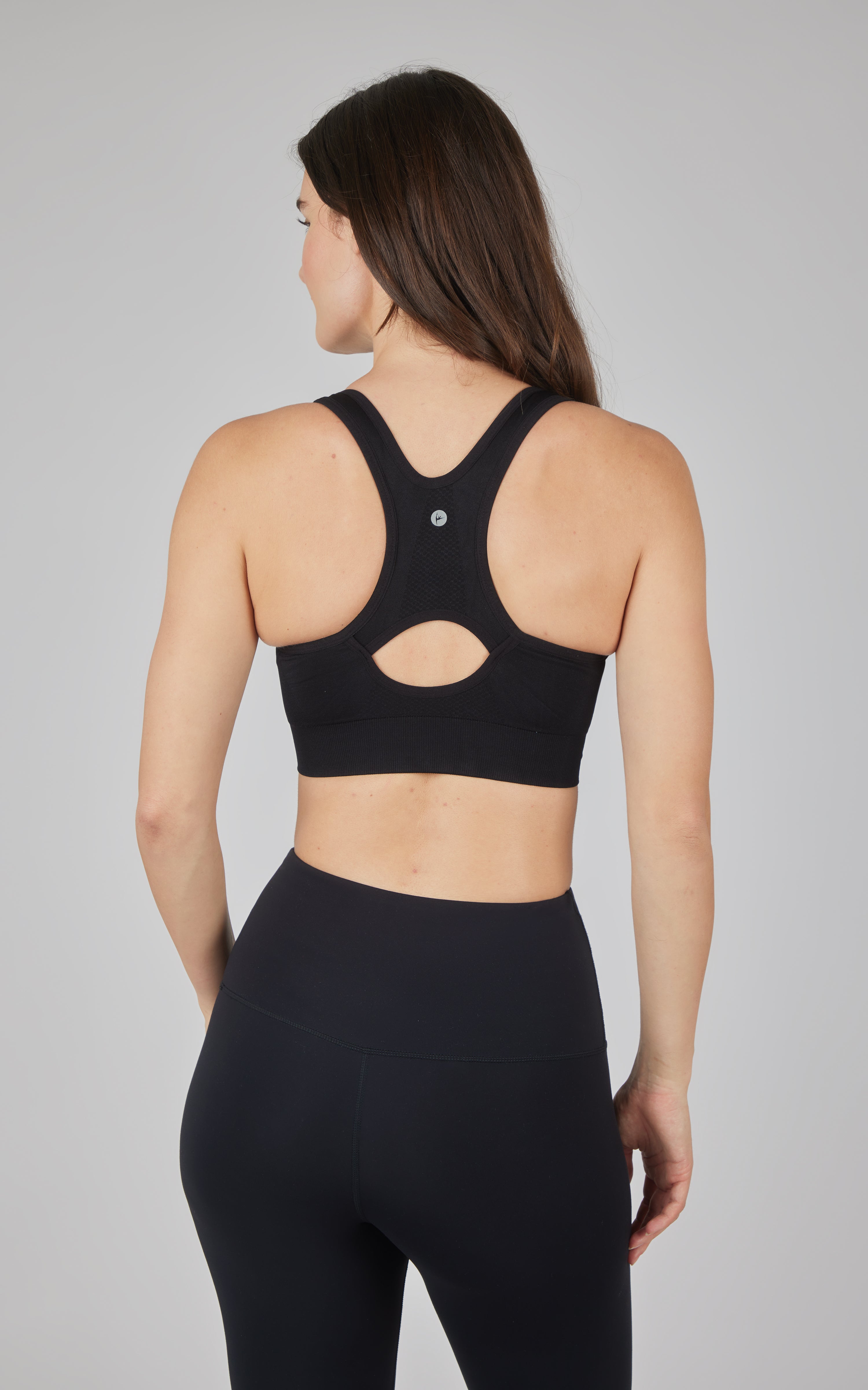 2 PK Full Zip Seamless Bra