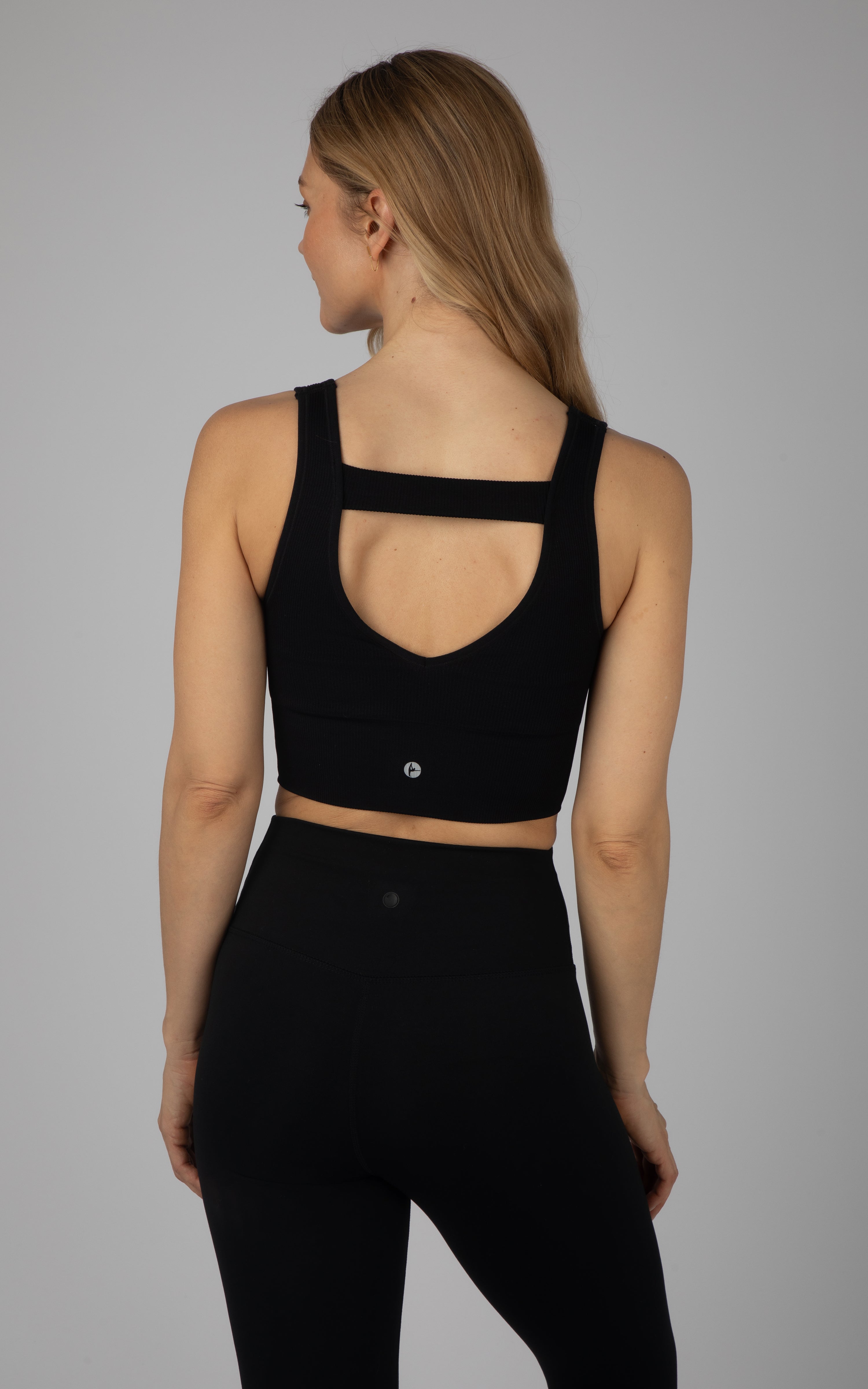 2 PK Ribbed V-Neck Tank