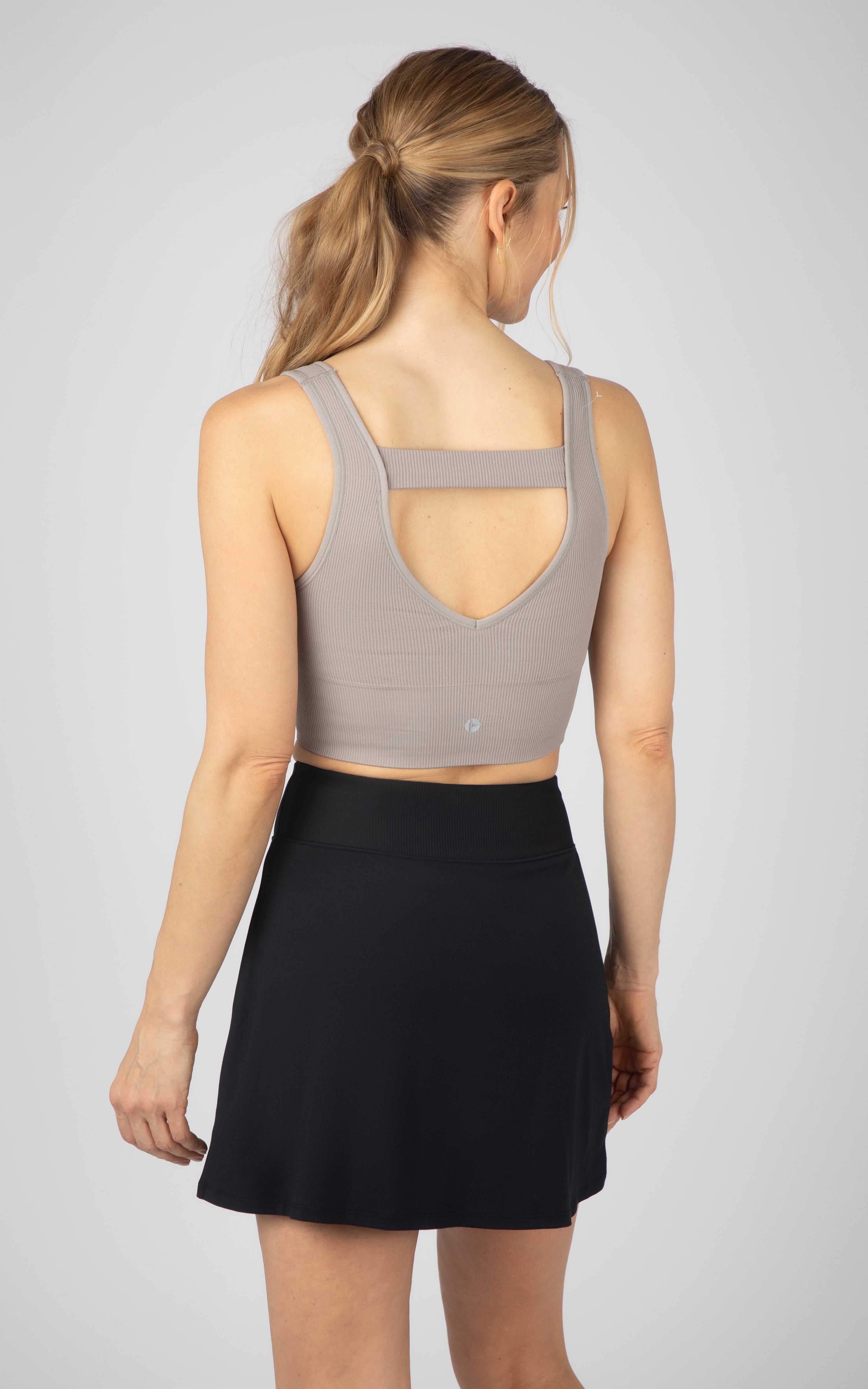 2 PK Ribbed V-Neck Tank